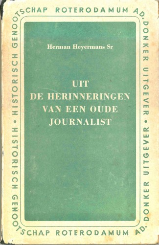 Uit de herinneringen van een oude journalist